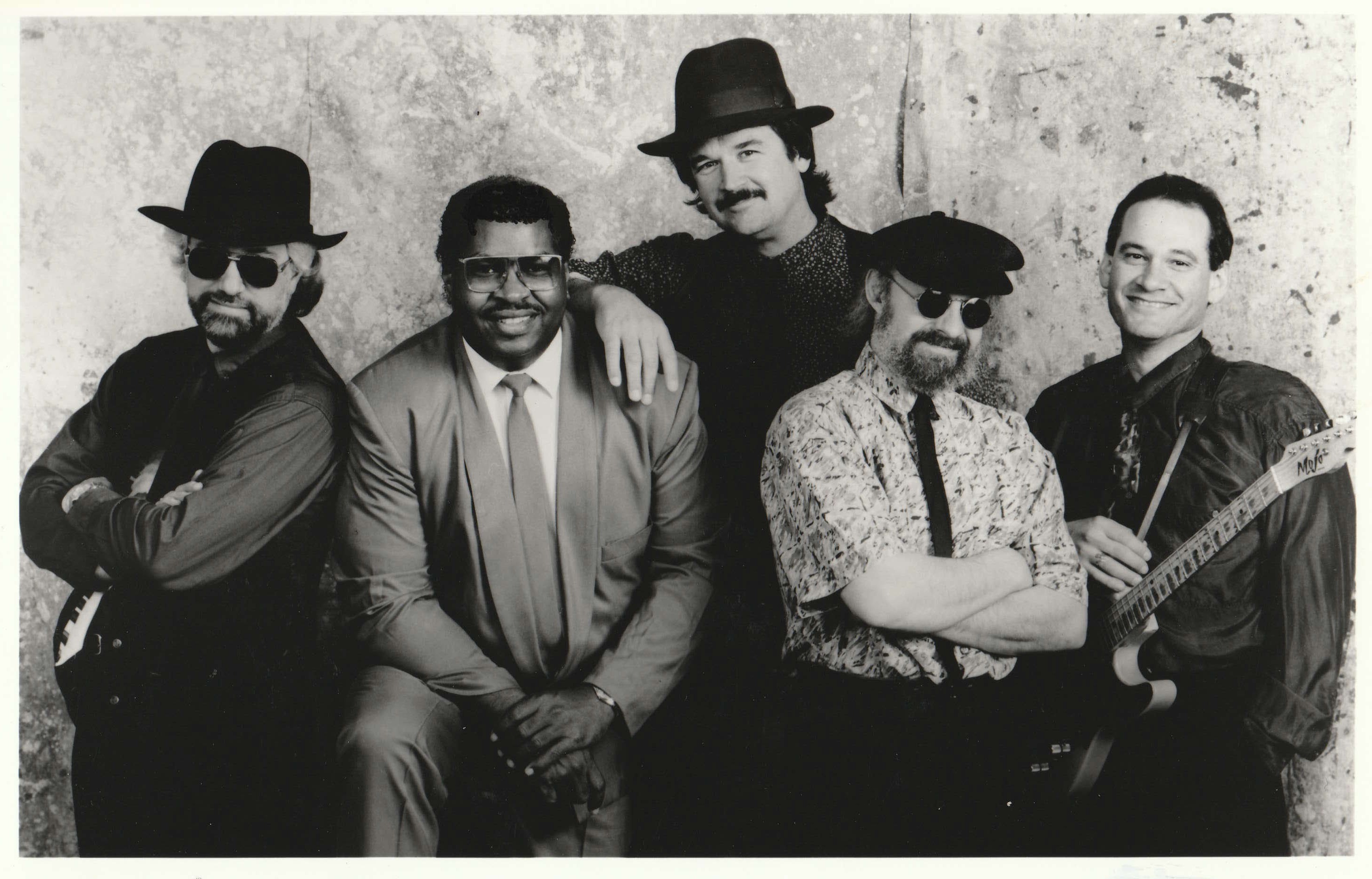 picture of Jerry B. Bowden and band members of Blue Haze